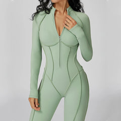 Gym & Workout One-Piece Fitness Bodysuit